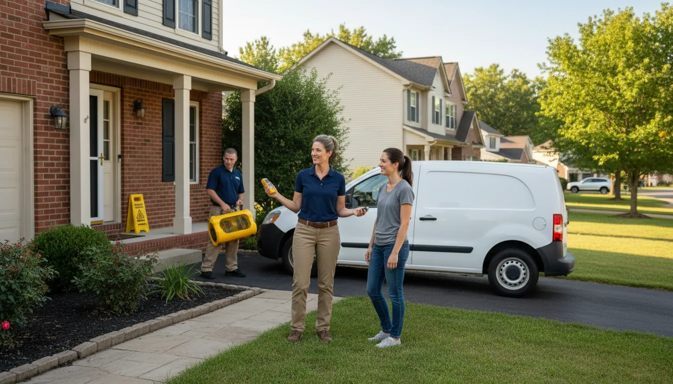 Water restoration image for Water Damage & Restoration Services in Walton, NY